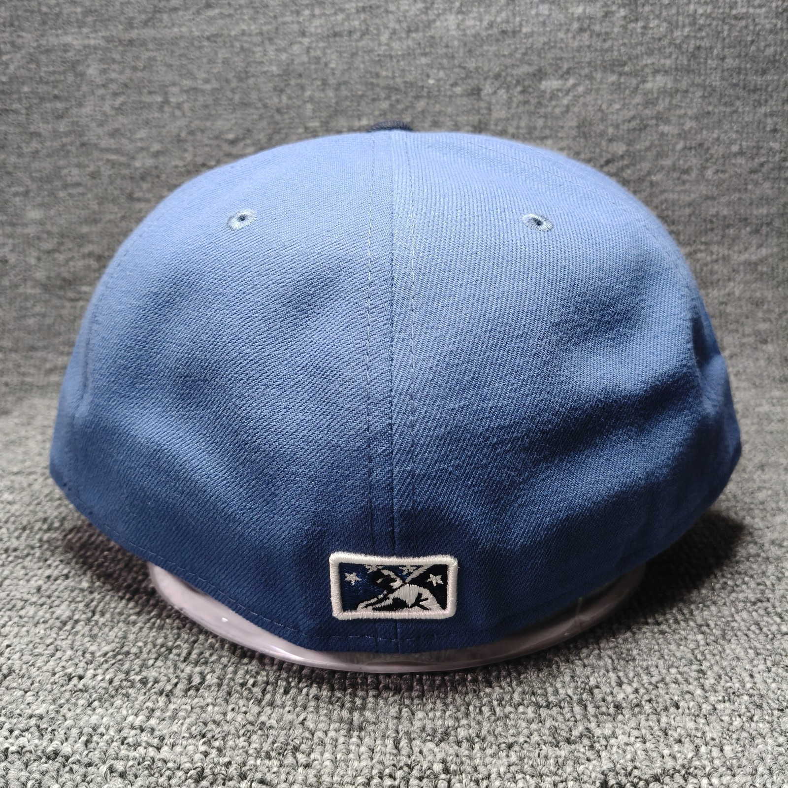 New Era MiLB Mascot 59FIFTY Fitted Flat Brim Blue Navy 7 1 2 Hat