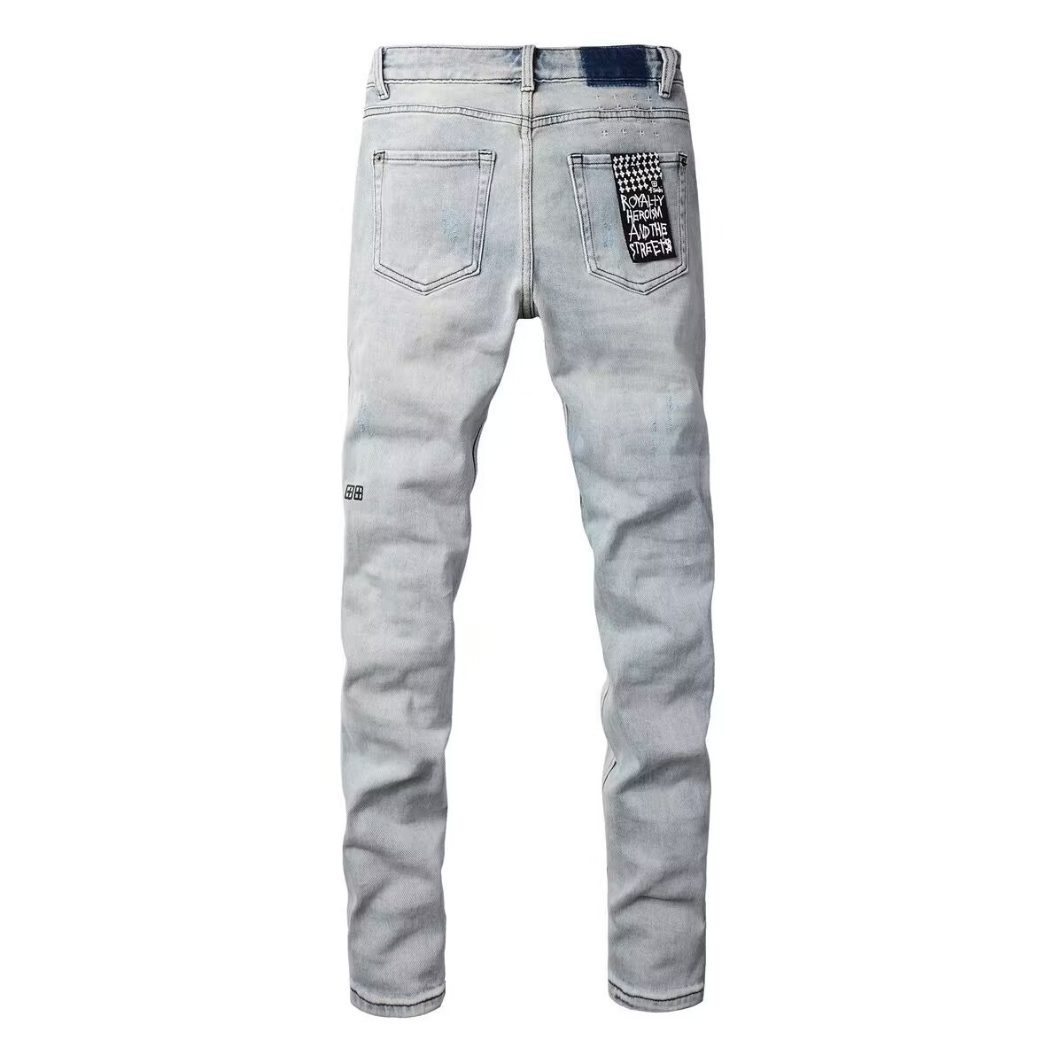 NEW KSUBI Men’s Ripped Pants Casual Fashion Skinny Jeans