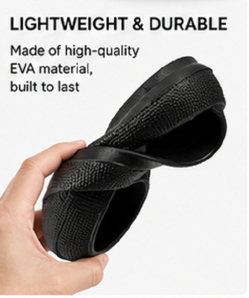 Size 36 Cloud Pillow Slippers, Ultra-Soft Quick-Dry Bathroom Slippers Black