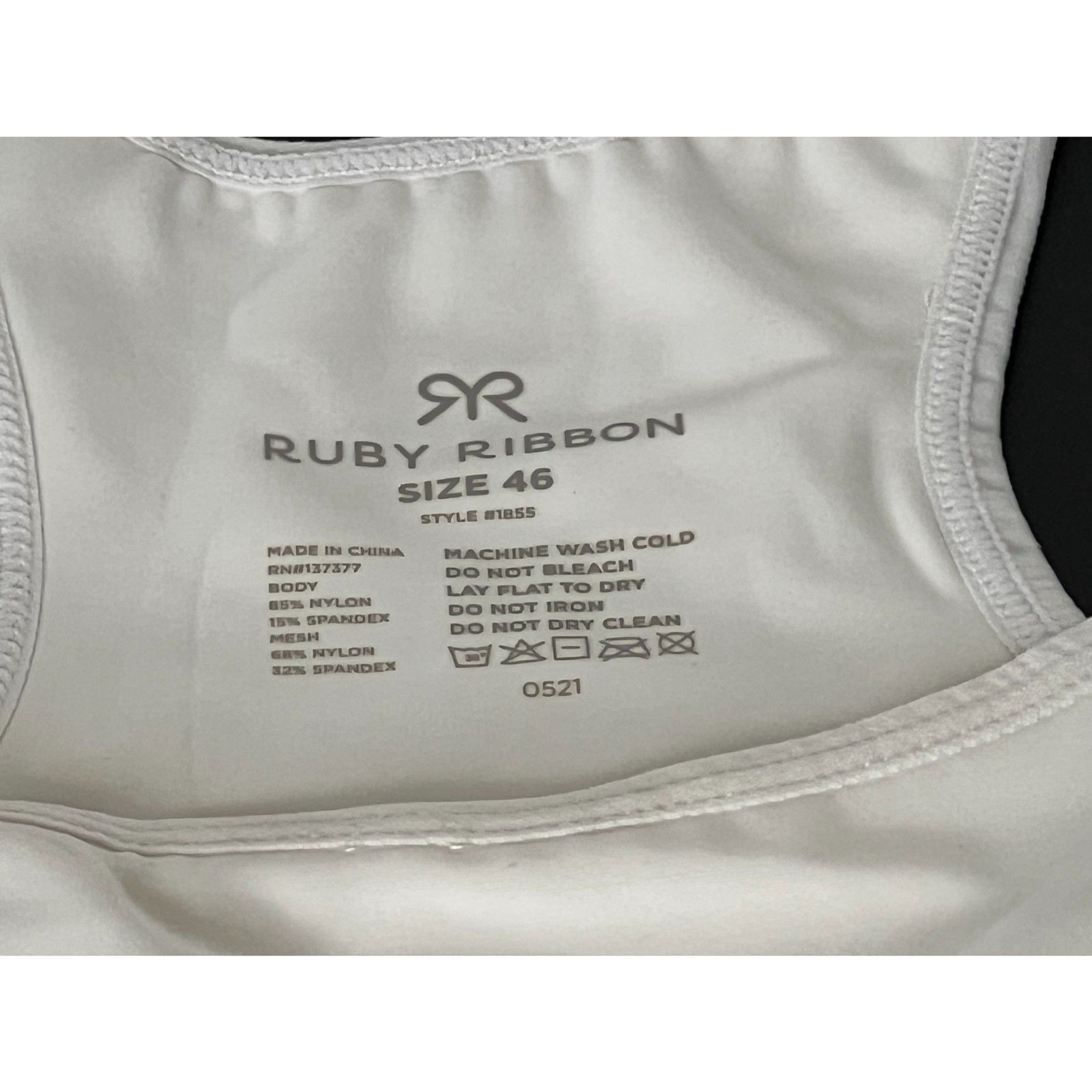 Ruby Ribbon Sports Demiette size 46 * Hard to find! Discontinued brand 8/2025