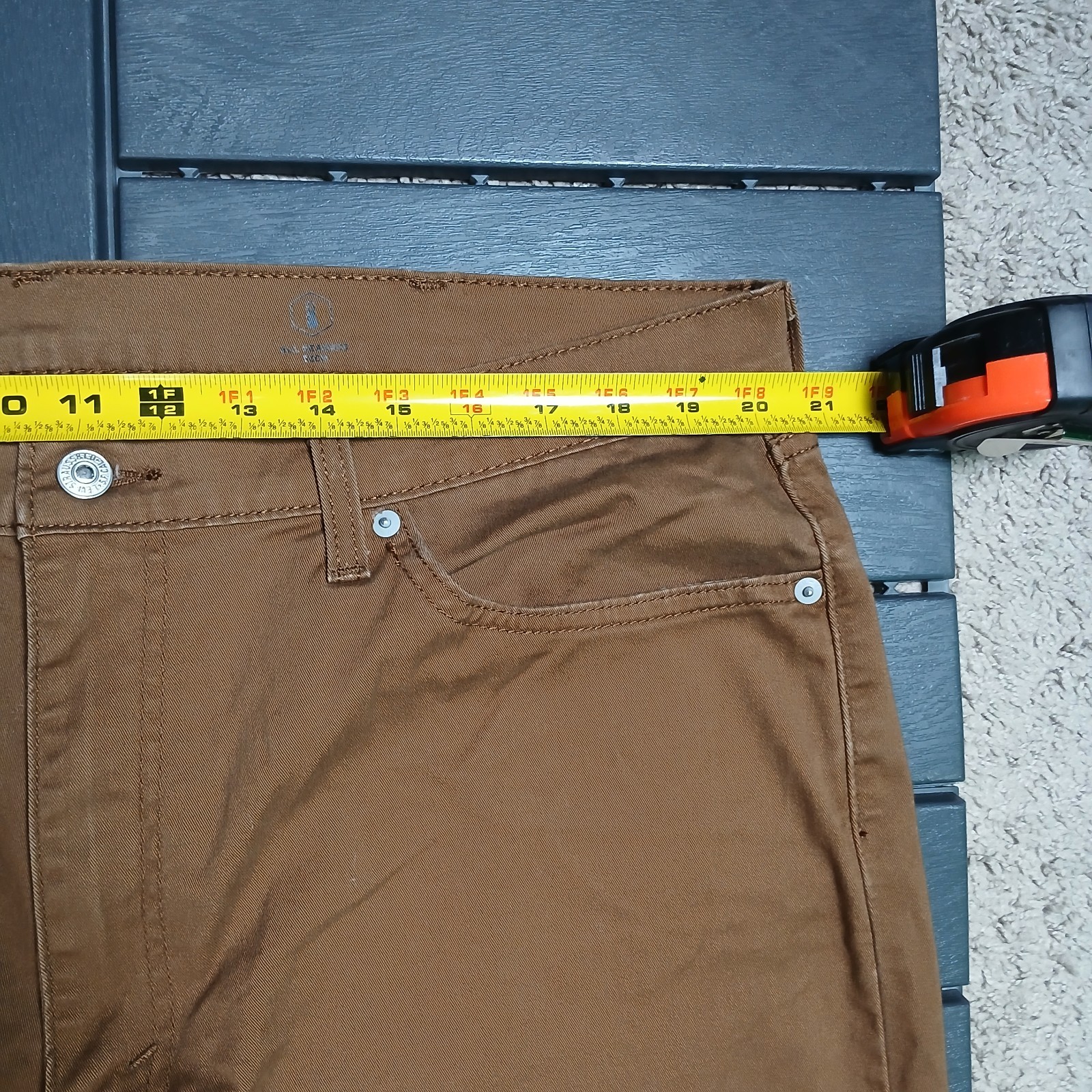 Levis 541 Men All Seasons Tech Pants 40X30 Brown 5 Pockets Red Tab Stretch PB83