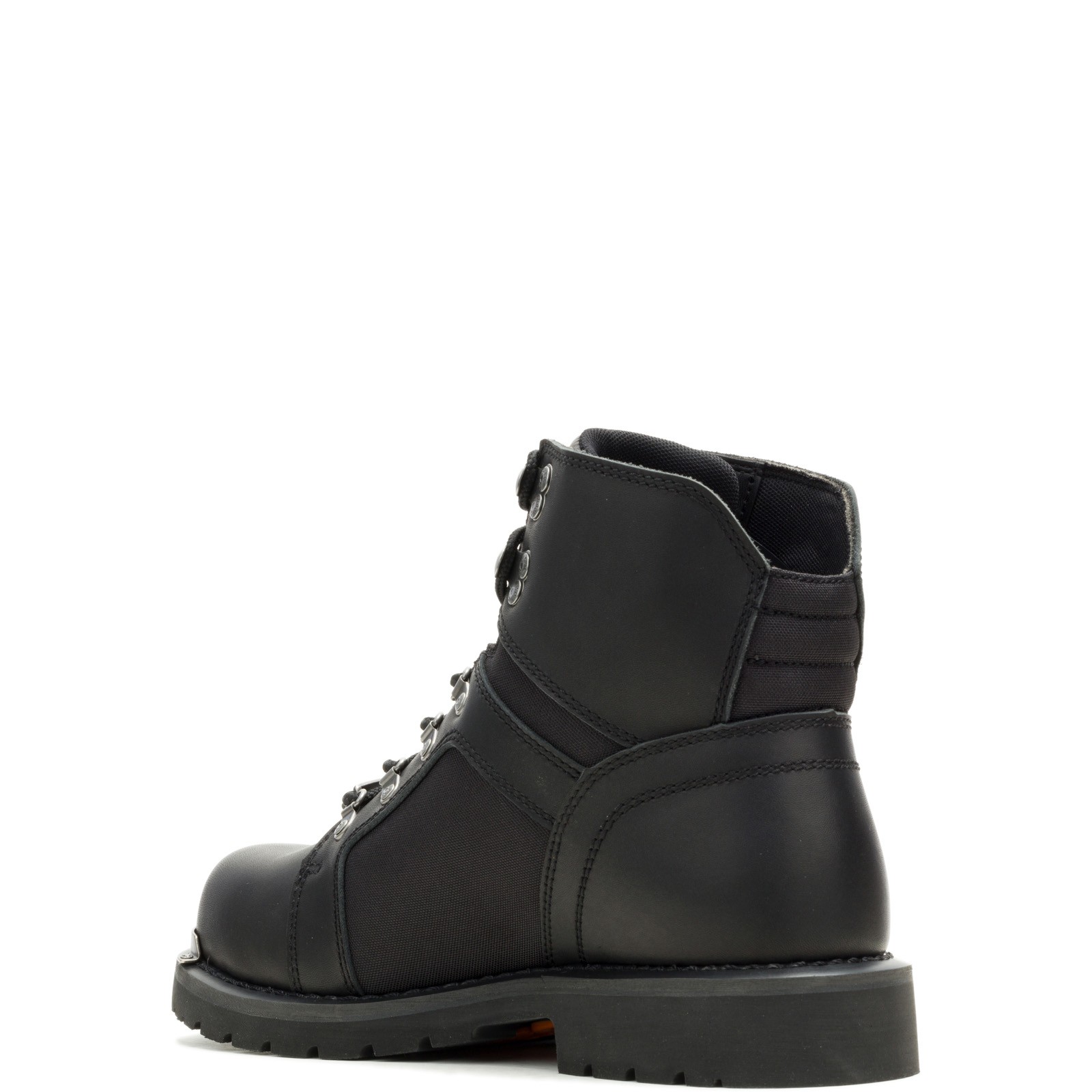 Harley-Davidson Edgefield D93885 Mens Black Leather Motorcycle Boots