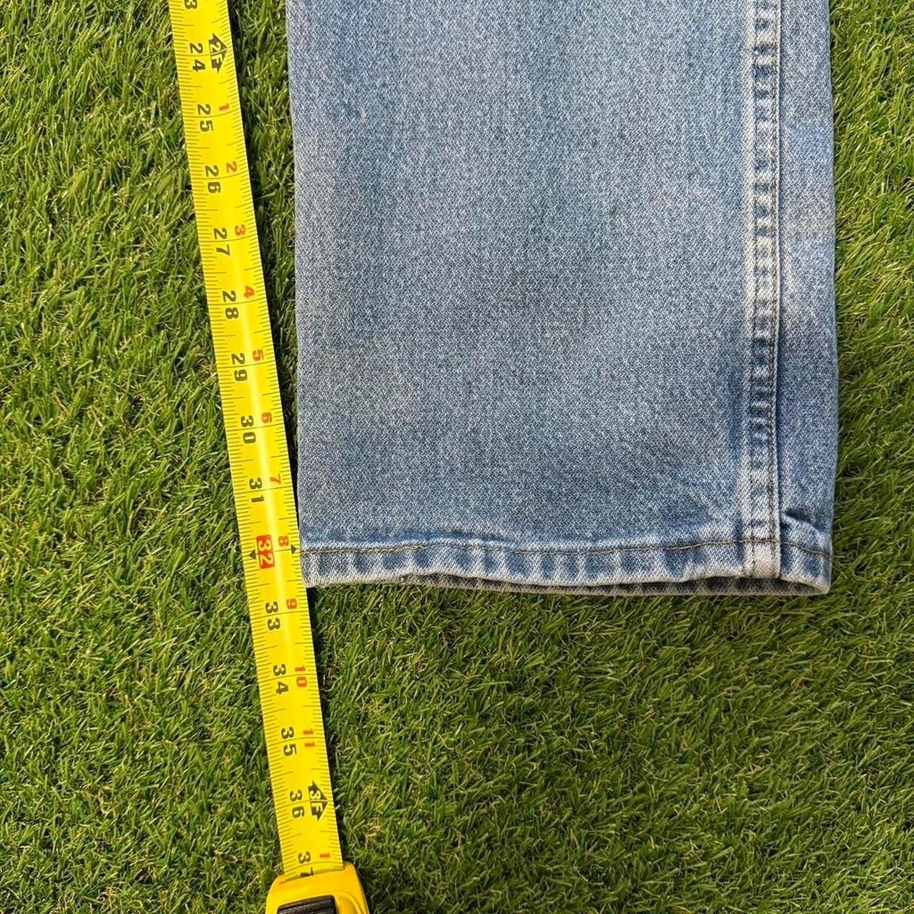 Wrangler Cowboy Cut Straight fit light wash jeans 35×34