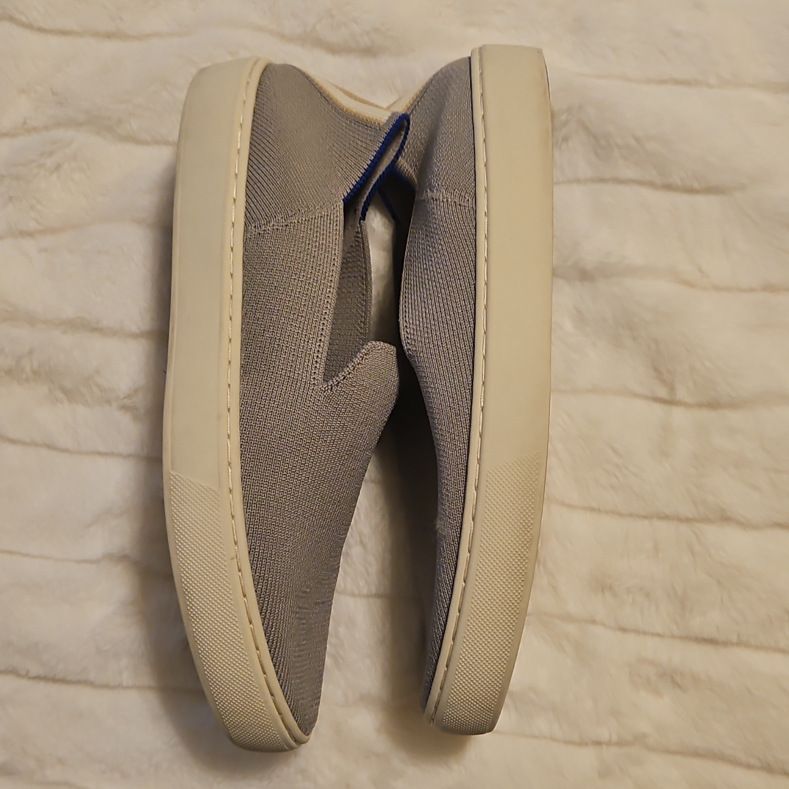 Rothys The Sneaker Womens Size 6.5 Classic Sand Great Condition
