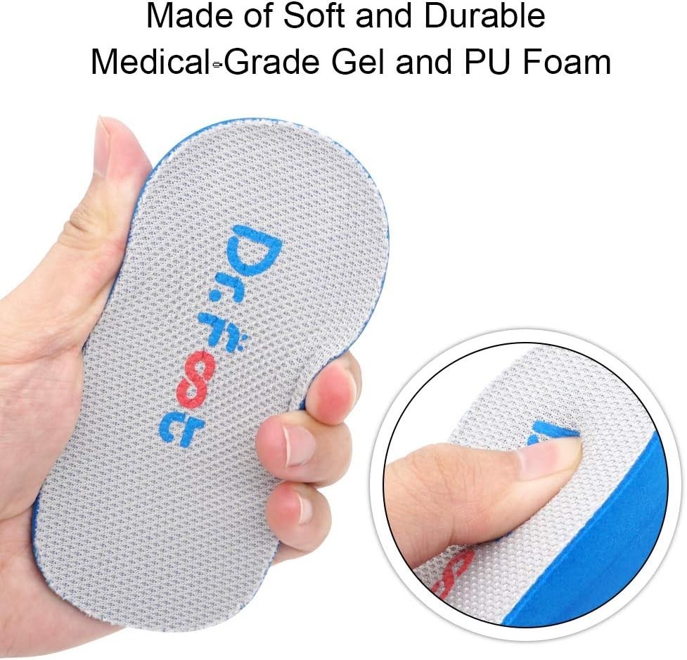 Anti-Slip Height Increase Insoles – Shock Absorbing Heel Lift for All Shoes