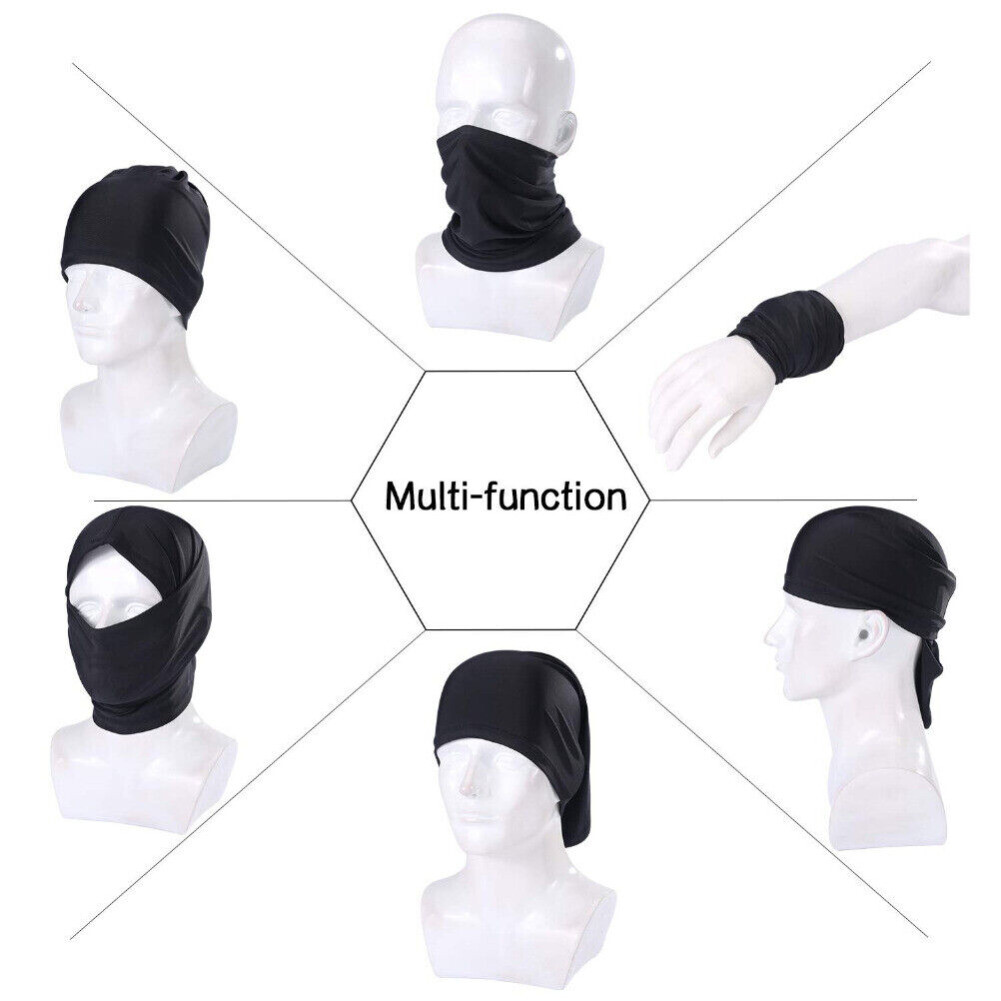 Outdoor UV Protection Half Face Mask Scarf Cycling Magic Neck Gaiter Face Cover