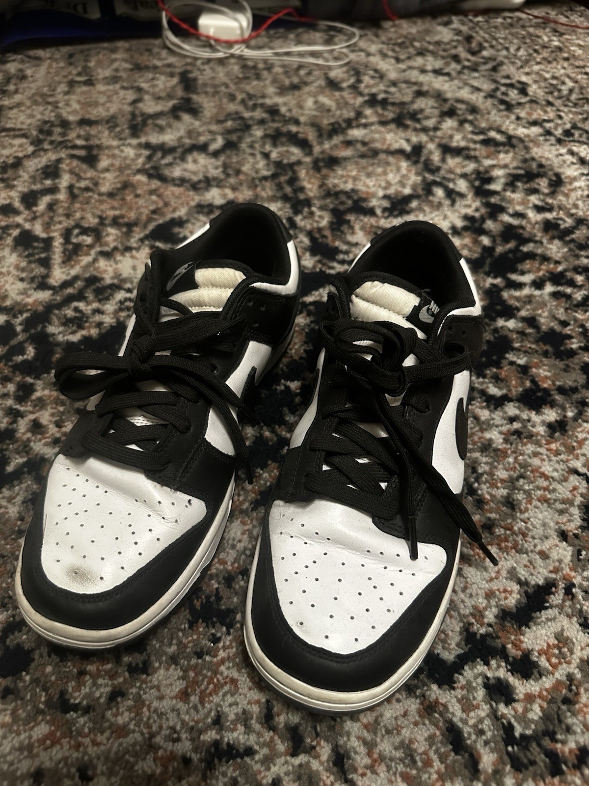 Nike Dunk Low black and white trainers panda #sneakers #lifestyle