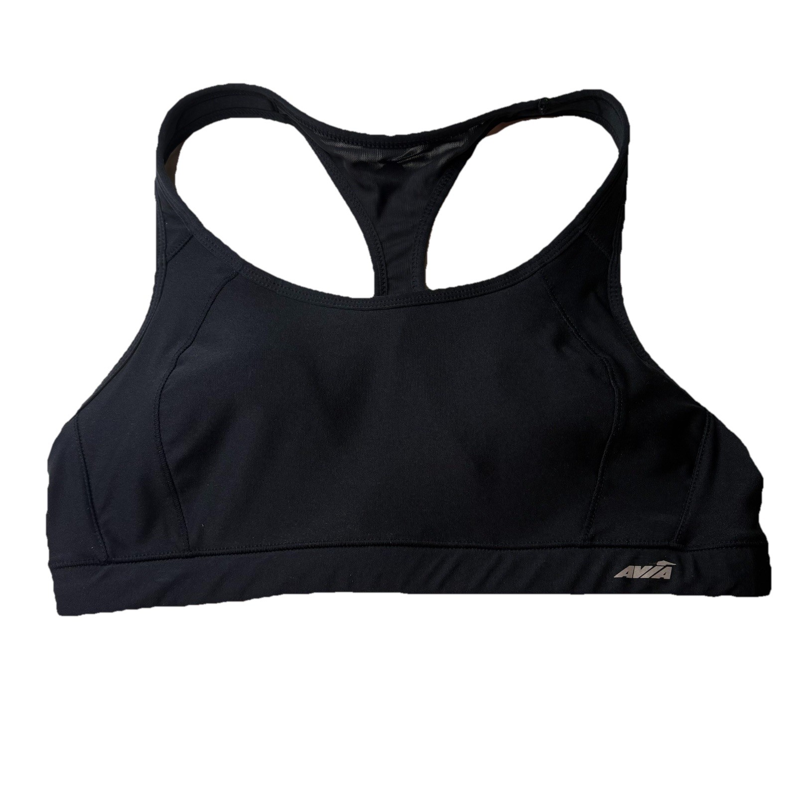 Avia Sports Bra Racerback Athletic Gym Workout Stretch Womens Size XL