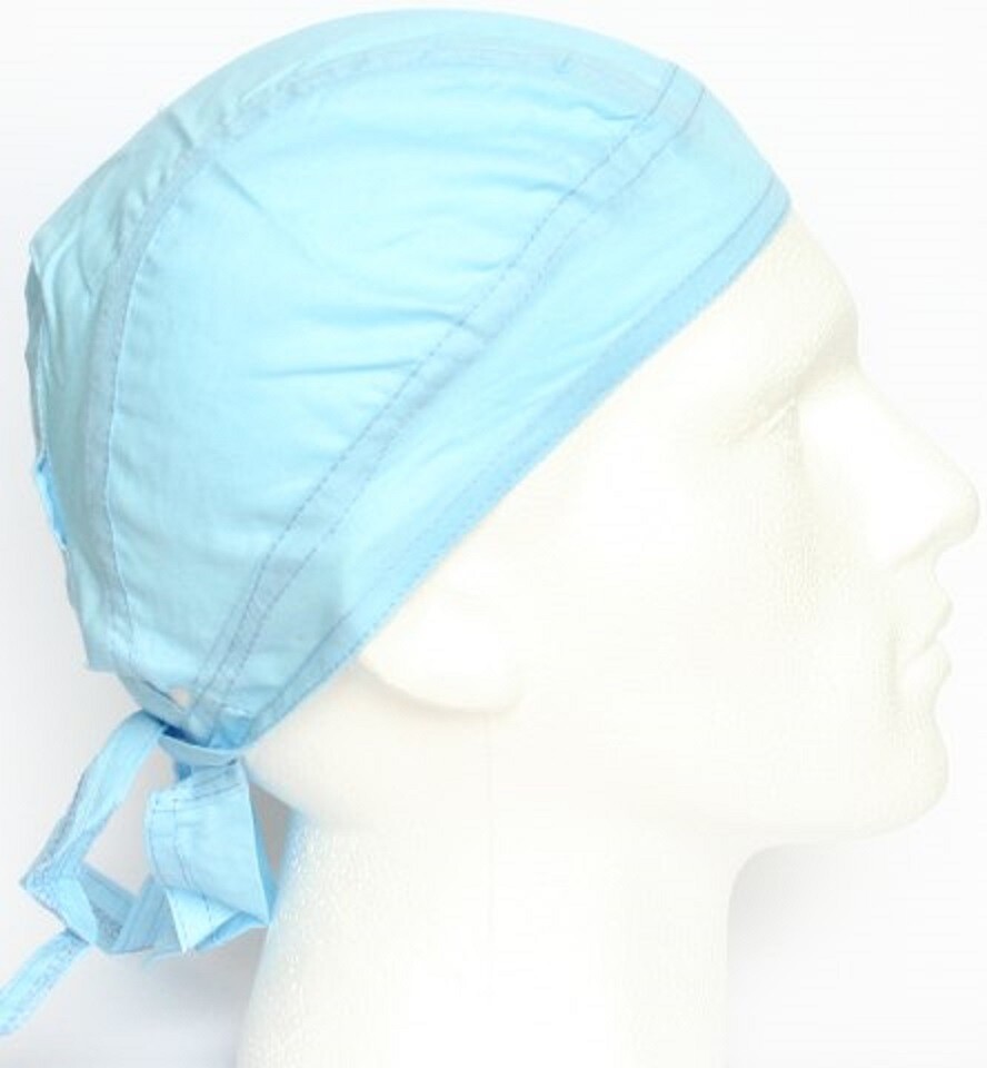 Solid Color DOO RAG Do Du FITTED BANDANA w/Ties HaVaDanna Danna Skull Head Cap