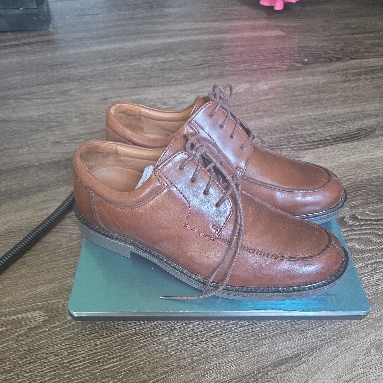 Johnston & Murphy 8.5 Brown Oxford Dress Shoes Men’s