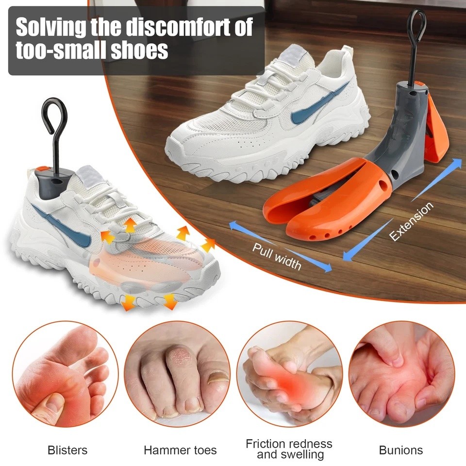 Adjustable Shoe Stretcher Expander Men Women Boot Size US S/5.5-10 L/10-13.5