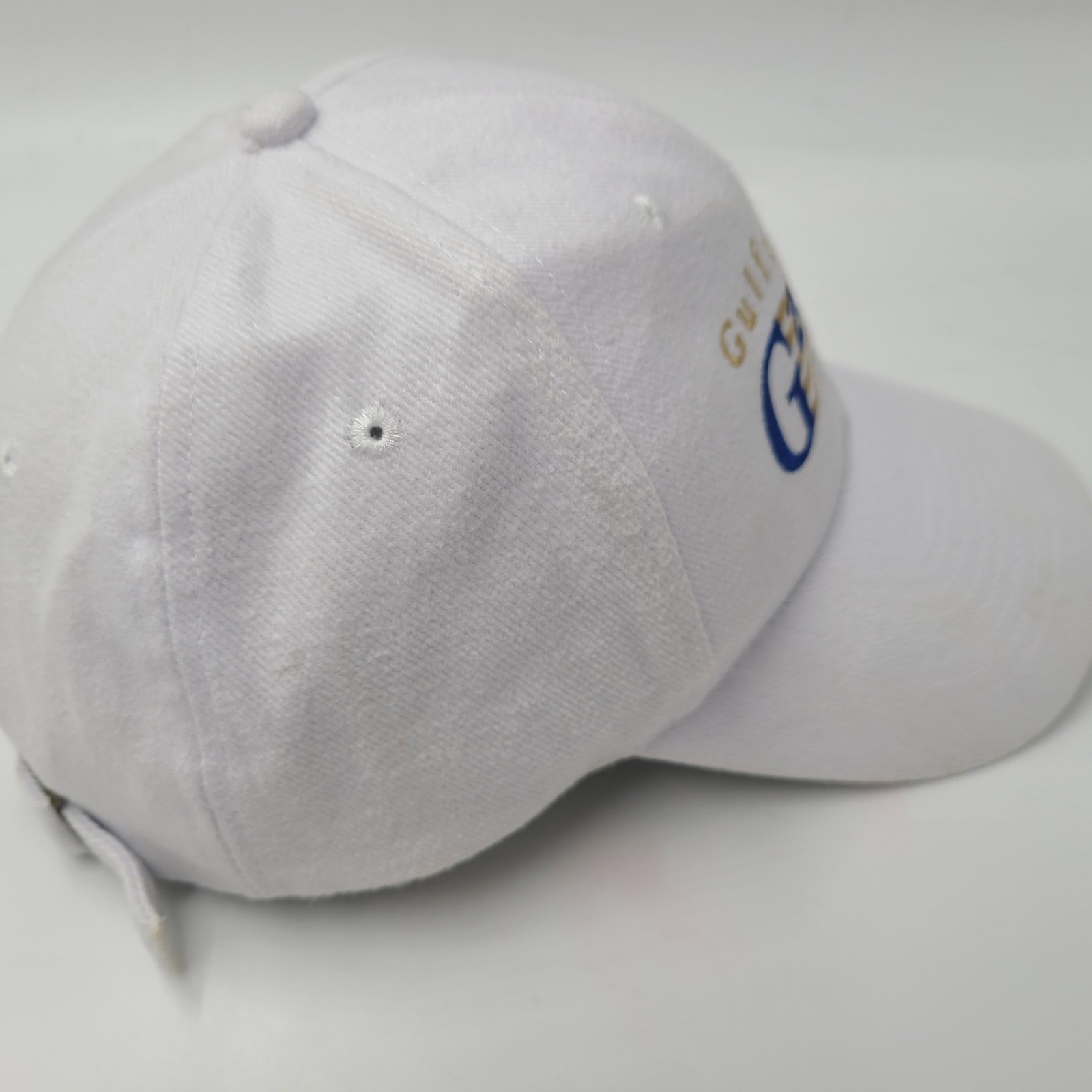 Vintage Gulfstream Hat Strapback White G200 Aviation Jet Plane Pilot Casual Men