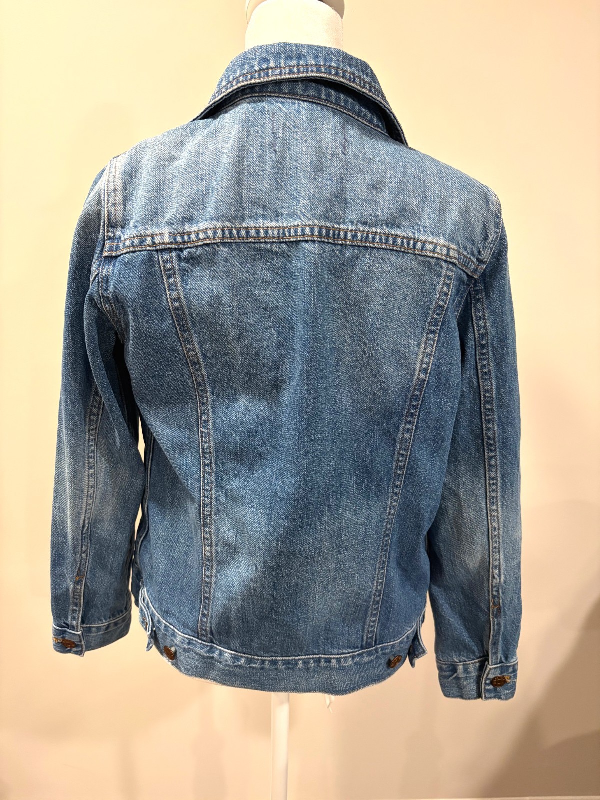 Madewell The Classic Jean Jacket Womens S Indigo Blue Denim Trucker Capsule Work