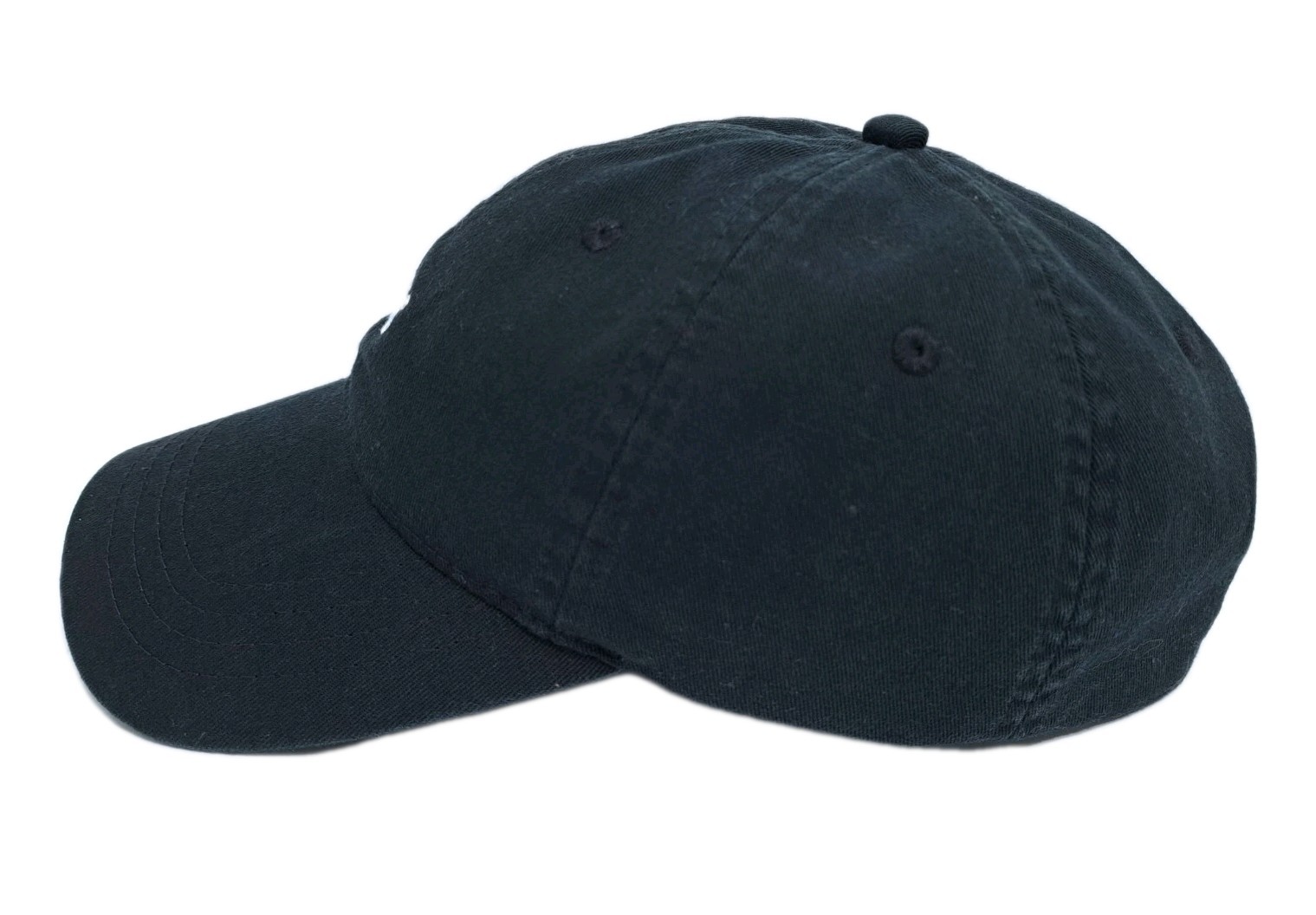 Levis Hat Cap Black Strapback Basic Plain Cotton Dad Cotton