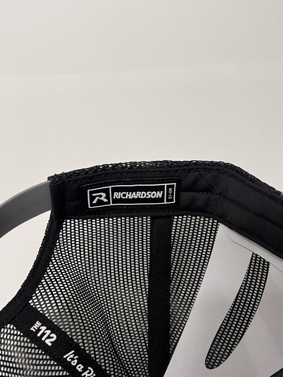 TRD Off Road Richardson 112 Trucker Hat ADJ Size MD-LG Black/Grey Colorway NWT