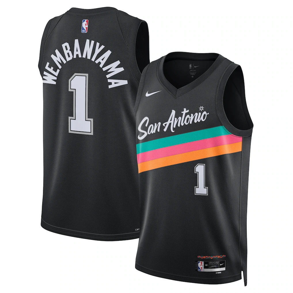 Nike Victor Wembanyama San Antonio Spurs Swingman Jersey 2025/26 City Edition
