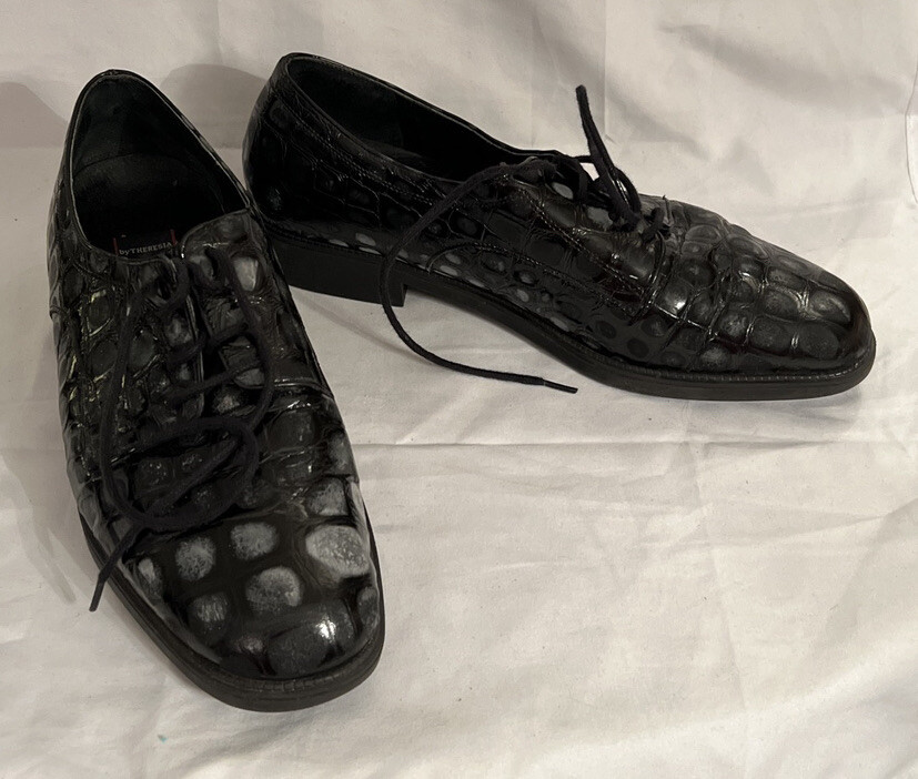 Celeste by Theresia Made In Germany Size Helga 6M Black Women Shoes