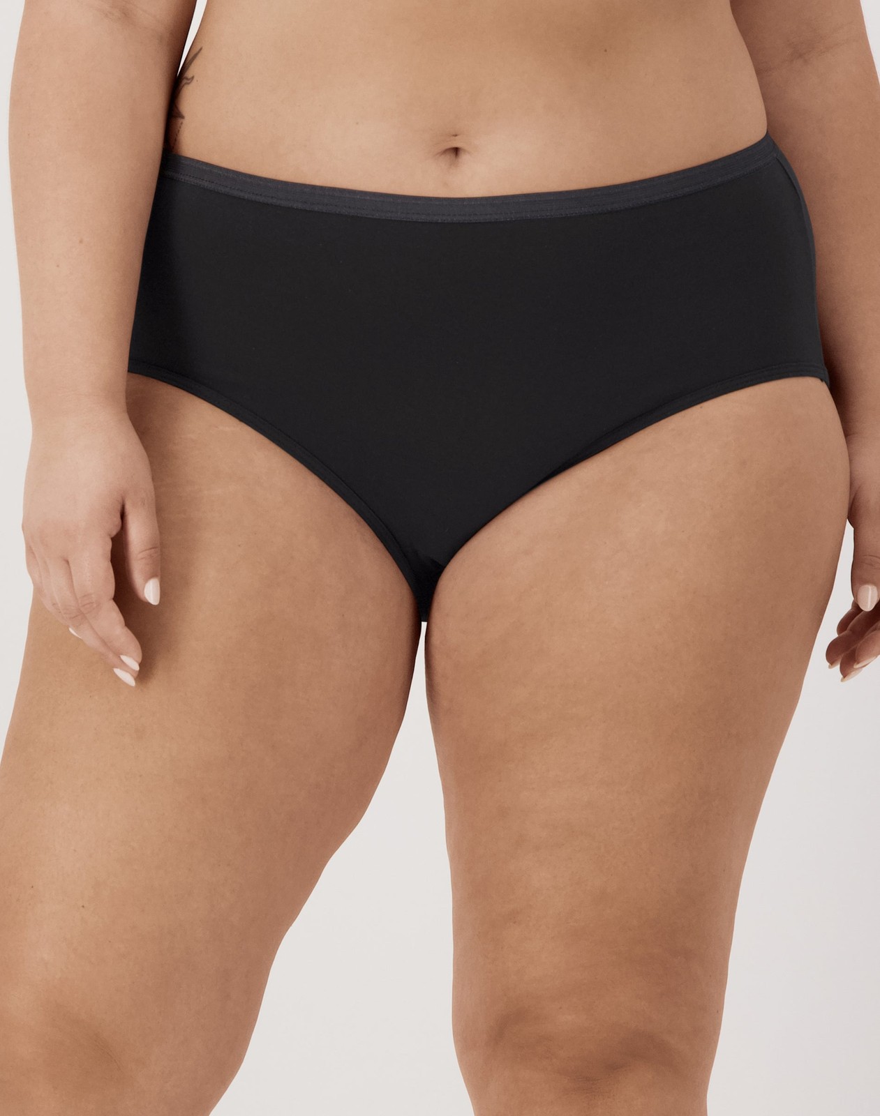 Just My Size Briefs 10-Pack Underwear JMS Cotton Tagless Assorted Colors sz 9-13