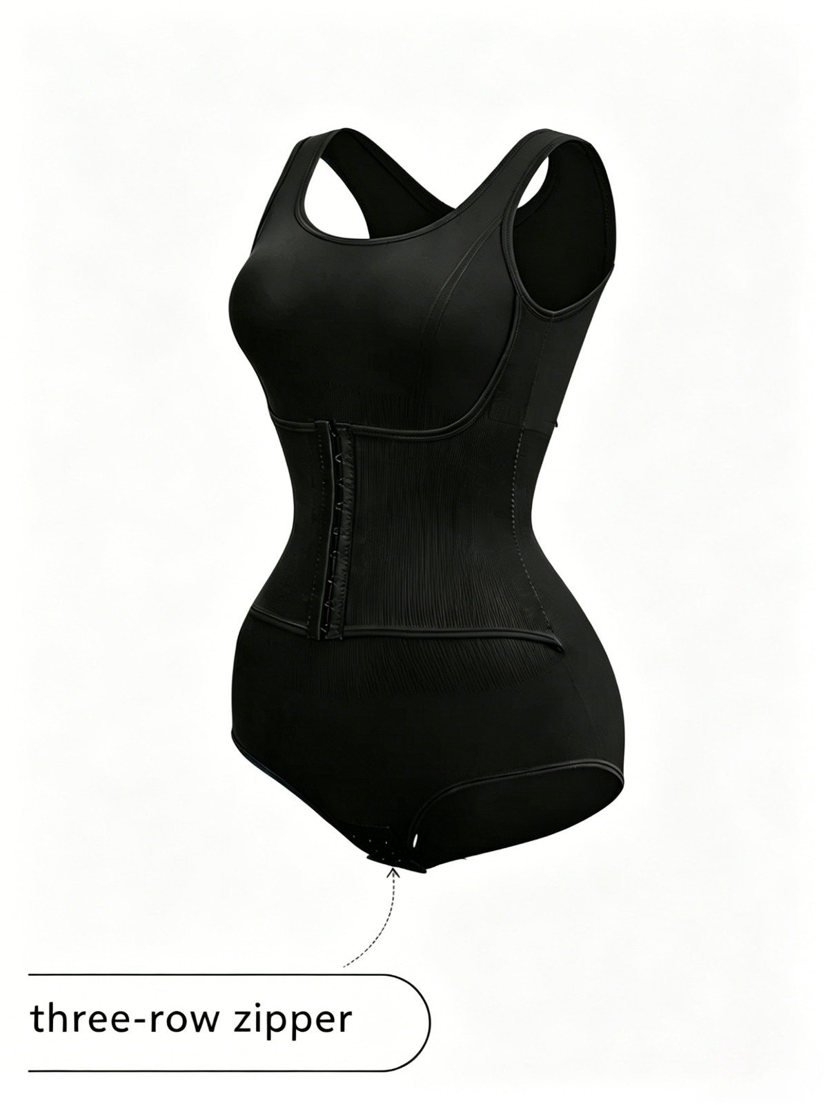 Front Hook Shapewear Bodysuit Tummy Control Breast Lifter Butt Lifter