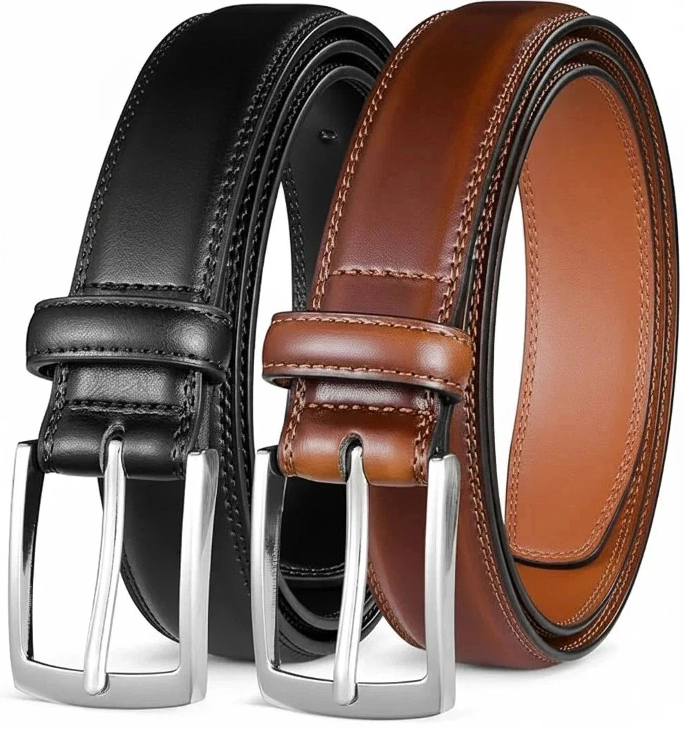 Genuine Leather Belts For Men Classy Dress Belts Mens Belt Many Color & Size Ao