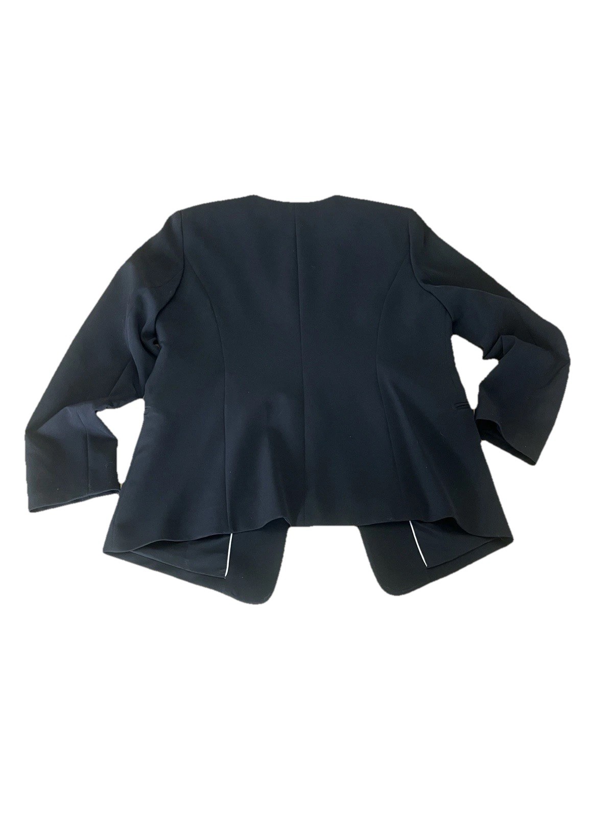 Vince Camuto Sophisticated Black Classic Blazer, Zip Pockets, All Seasons, Sz 10