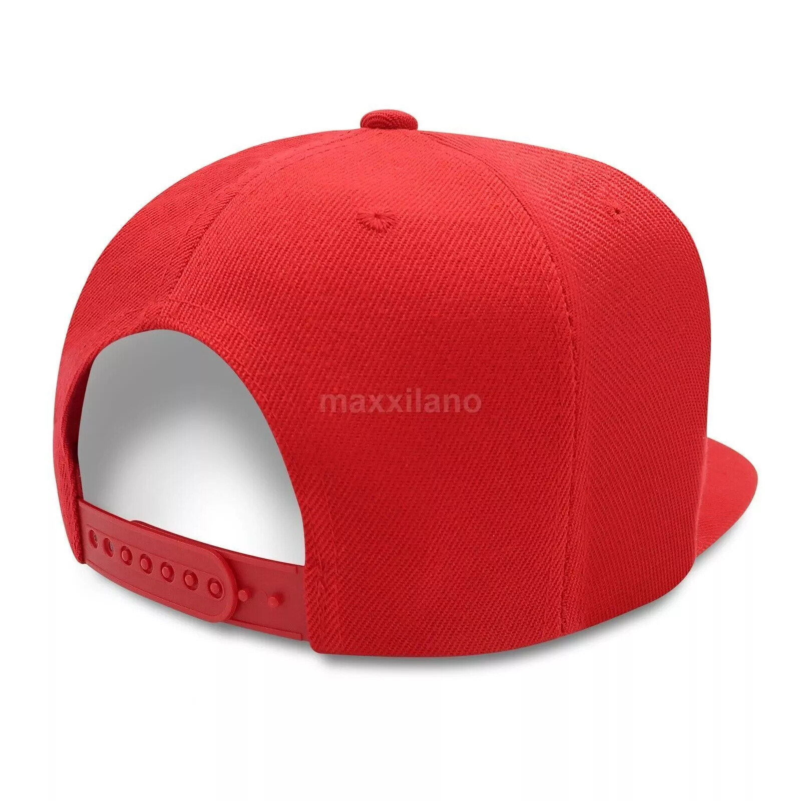 Snapback Hat Flat Brim Baseball Cap Trucker Solid Plain Blank Men Hip Hop Army