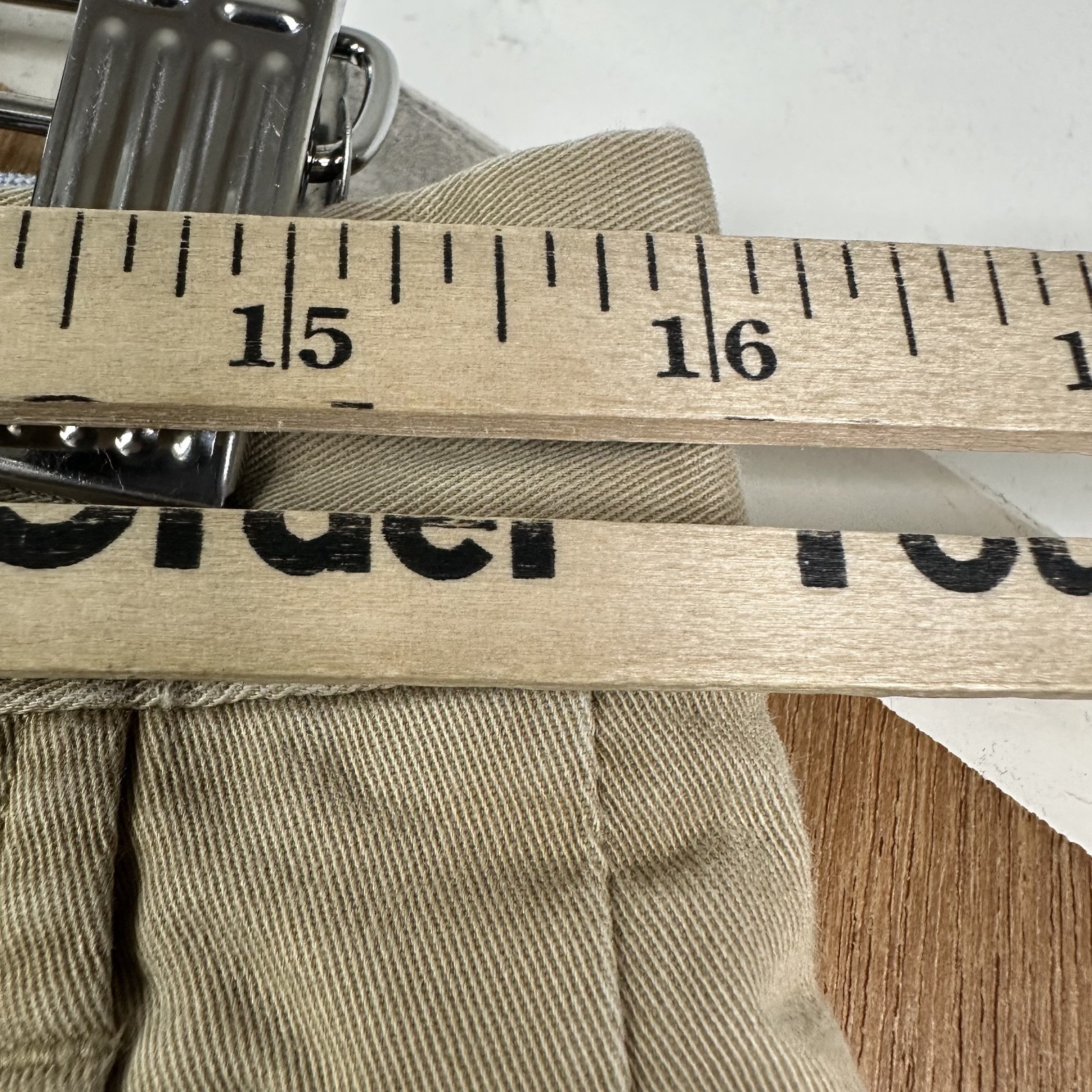 Polo Ralph Lauren Pants Mens 30×30 Khaki Brown Cotton Chino Flat Front Straight