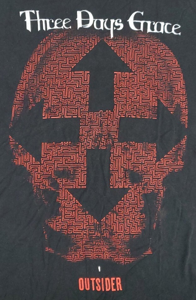 Three Days Grace Outsider Shirt Mens Small Black 2019 Concert Tour Tee Adult A30