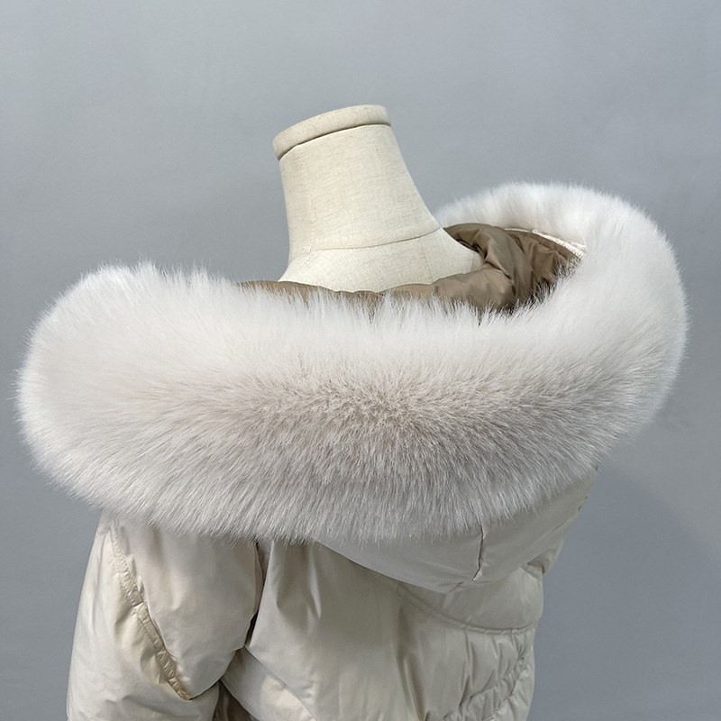 Women’s Coat Collar Detachable Fur Collar Winter Simulation Fox Fur Universal