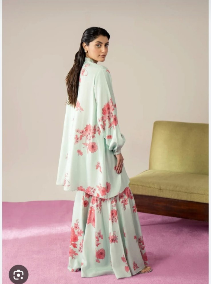 Pakistani designer Shalwar Kameez Dress 2 pcs