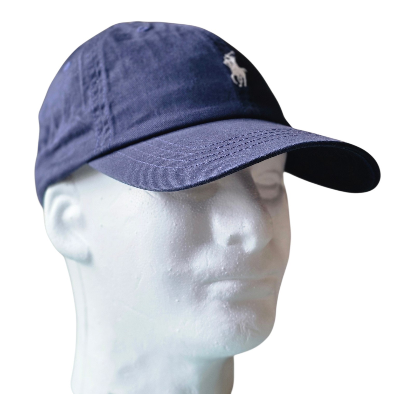Polo Ralph Lauren Men’s One Size Cotton Chino Adjustable Ball Cap Newport Navy