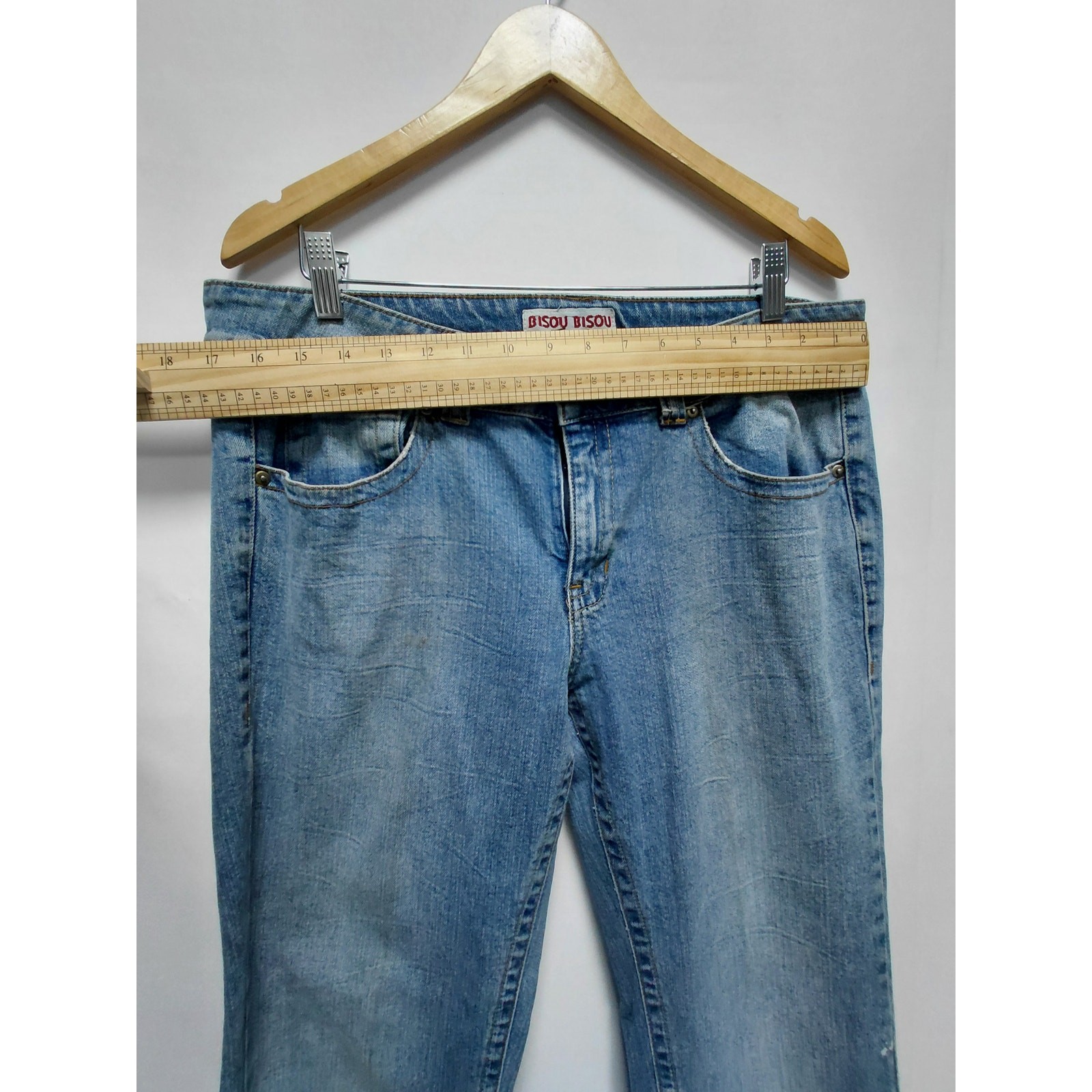 Bisou Bisou Light Wash Jeans Mid (10-12 in) Regular Denim
