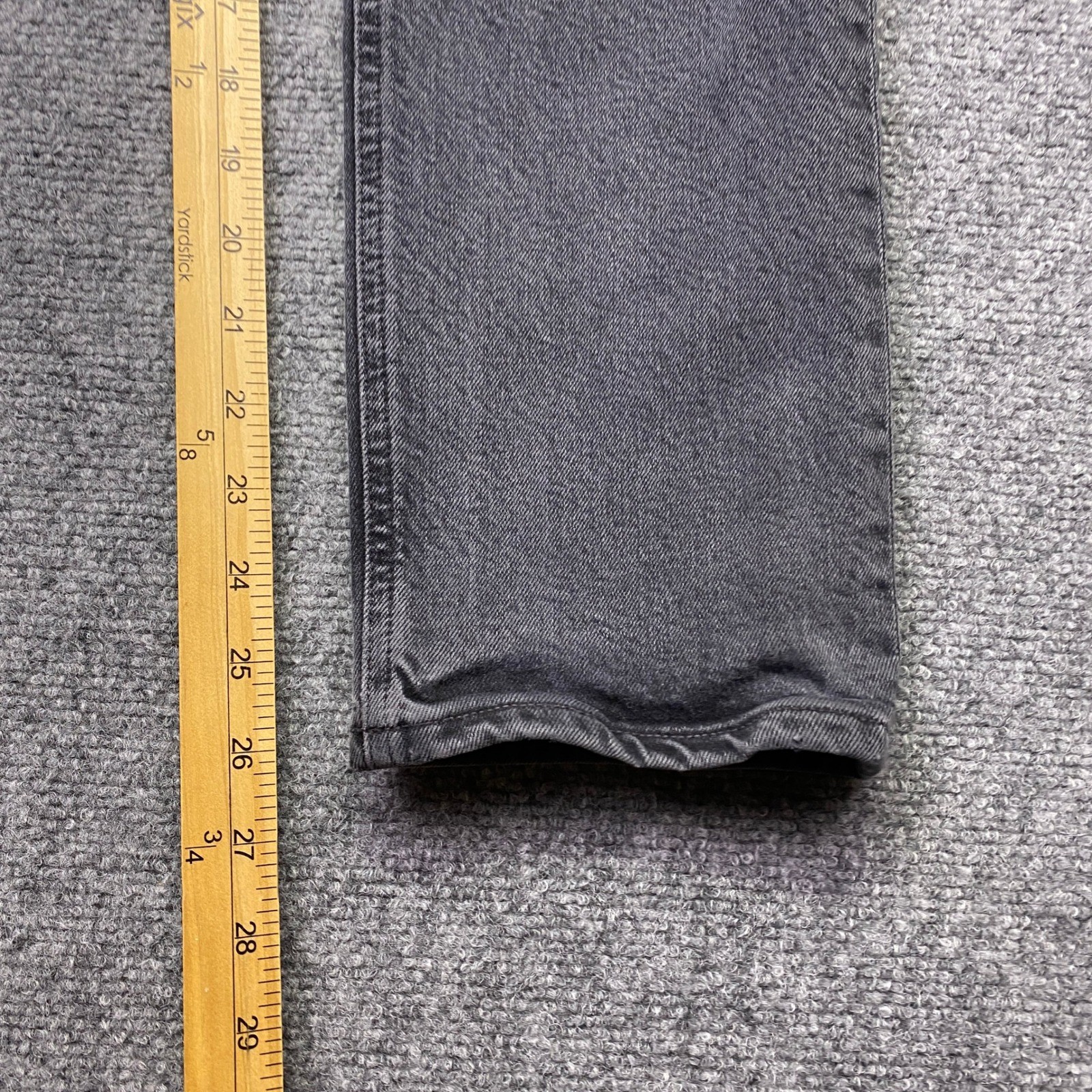 Citizens of Humanity Charlotte High Rise Straight Jeans Black 1731-1378 Size 28