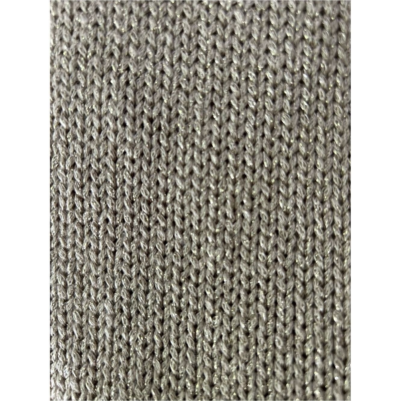 Golden Hour Harbor | Chico’s Metallic Knit Sweater | Coastal Quiet Luxury