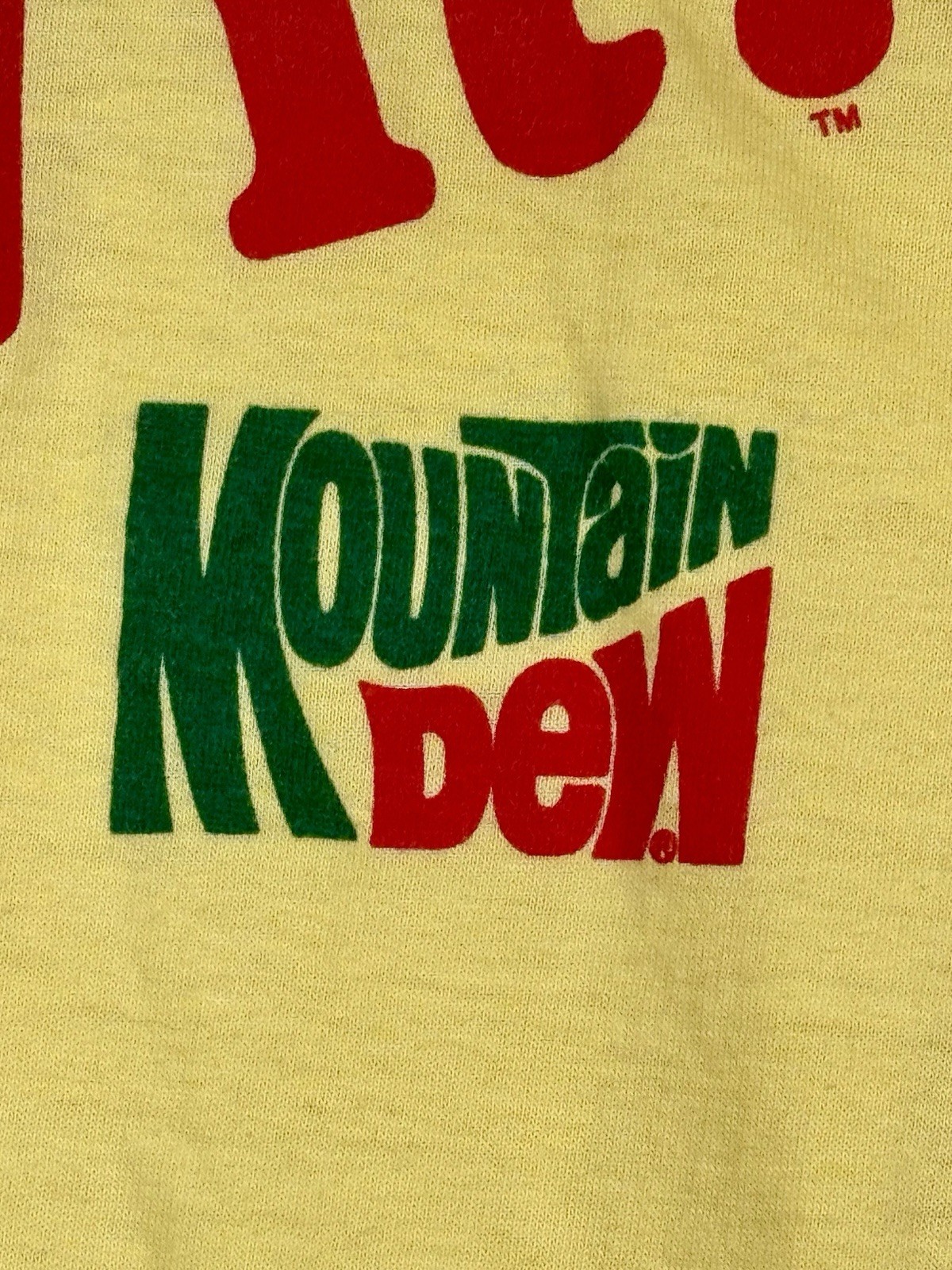 VTG 80s Mountain Dew “Dew It!” T Shirt Super Screen Stars Single Stitch USA S