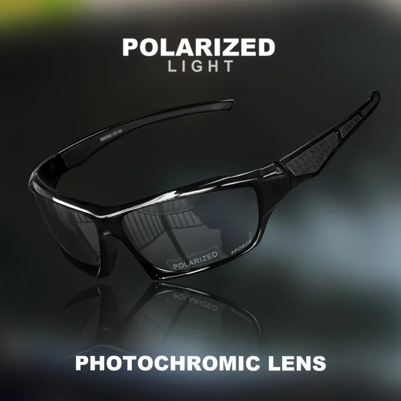 New 2025 Polarized Vertex Men AntiGlare Fishing Cycling Driving Sport Sunglasses
