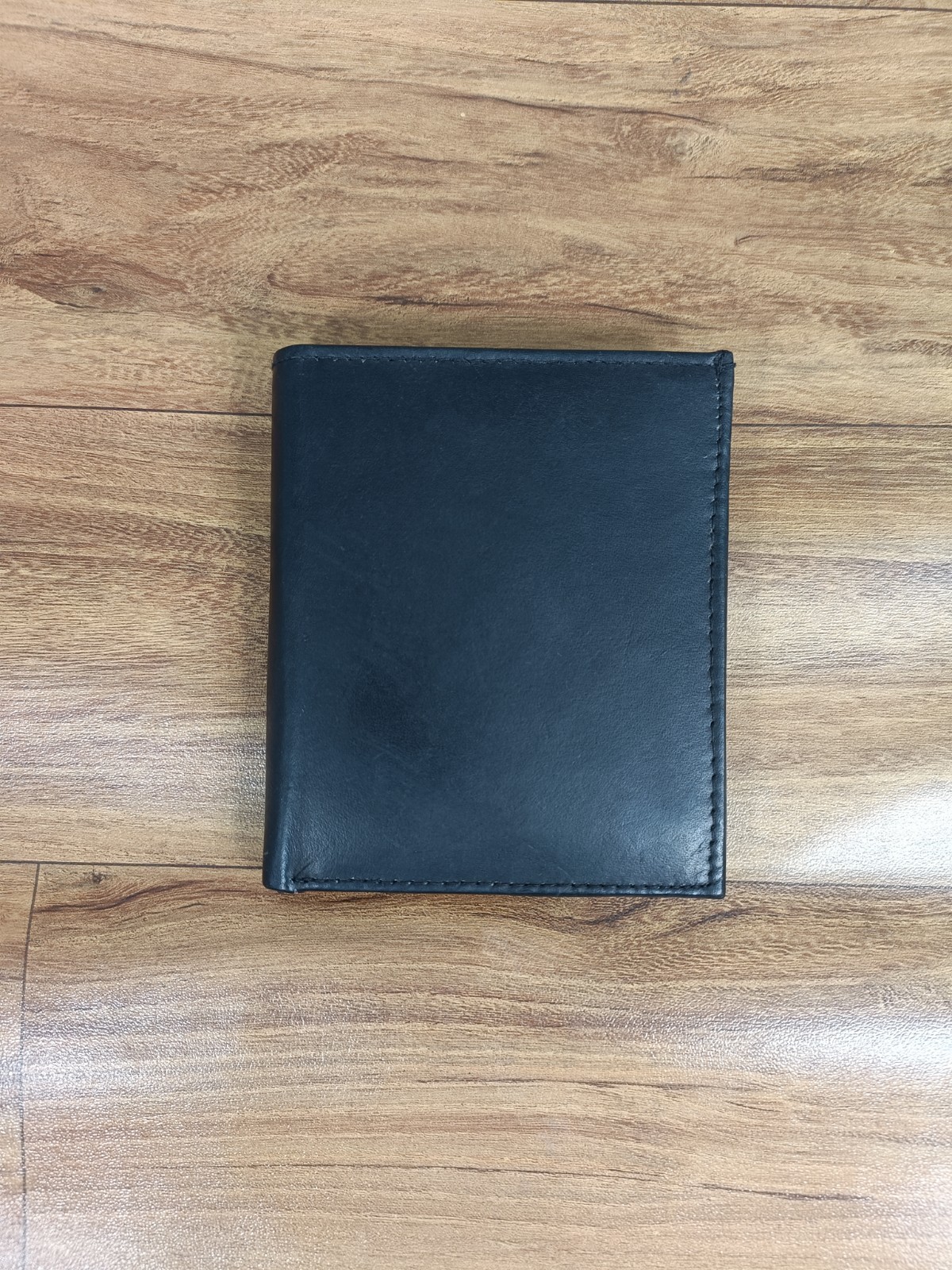 Genuine Leather Money Clip Wallet, Slim Bifold Card Holder