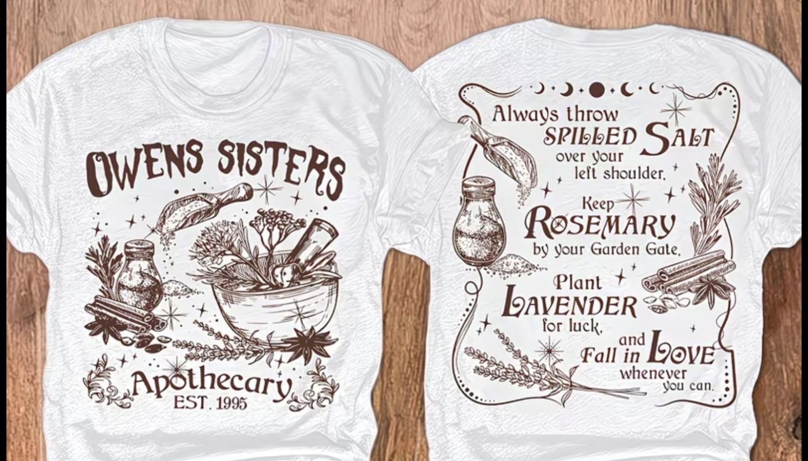 Practical Magic Movie Graphic Tee Multiple Sizes Available