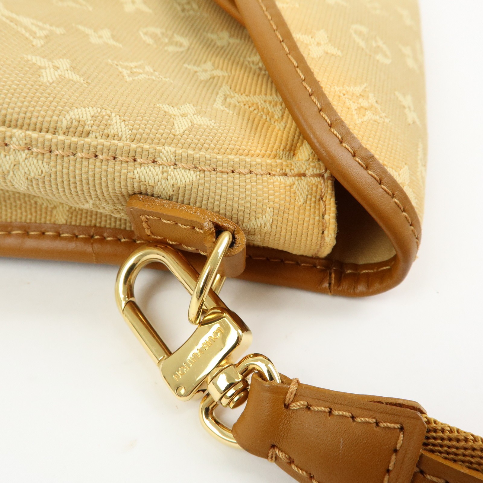 Louis Vuitton Monogram Mini Marjolie Hand Bag Beige M92694 Authentic Used F/S