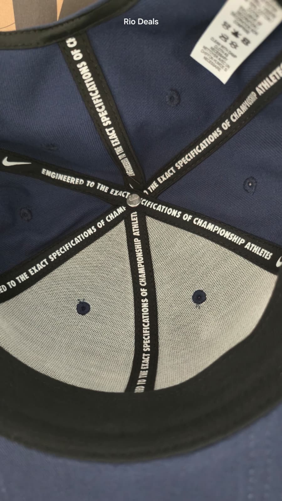 Nike Dri-FIT Pro Cap Structured Futura Unisex Hat Navy Size M/L L/XL FZ3630-410