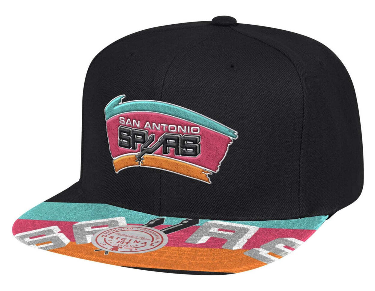 [6HSSMM21036-SASBLCK] MENS NBA SAN ANTONIO SPURS SWINGMAN POP SNAPBACK