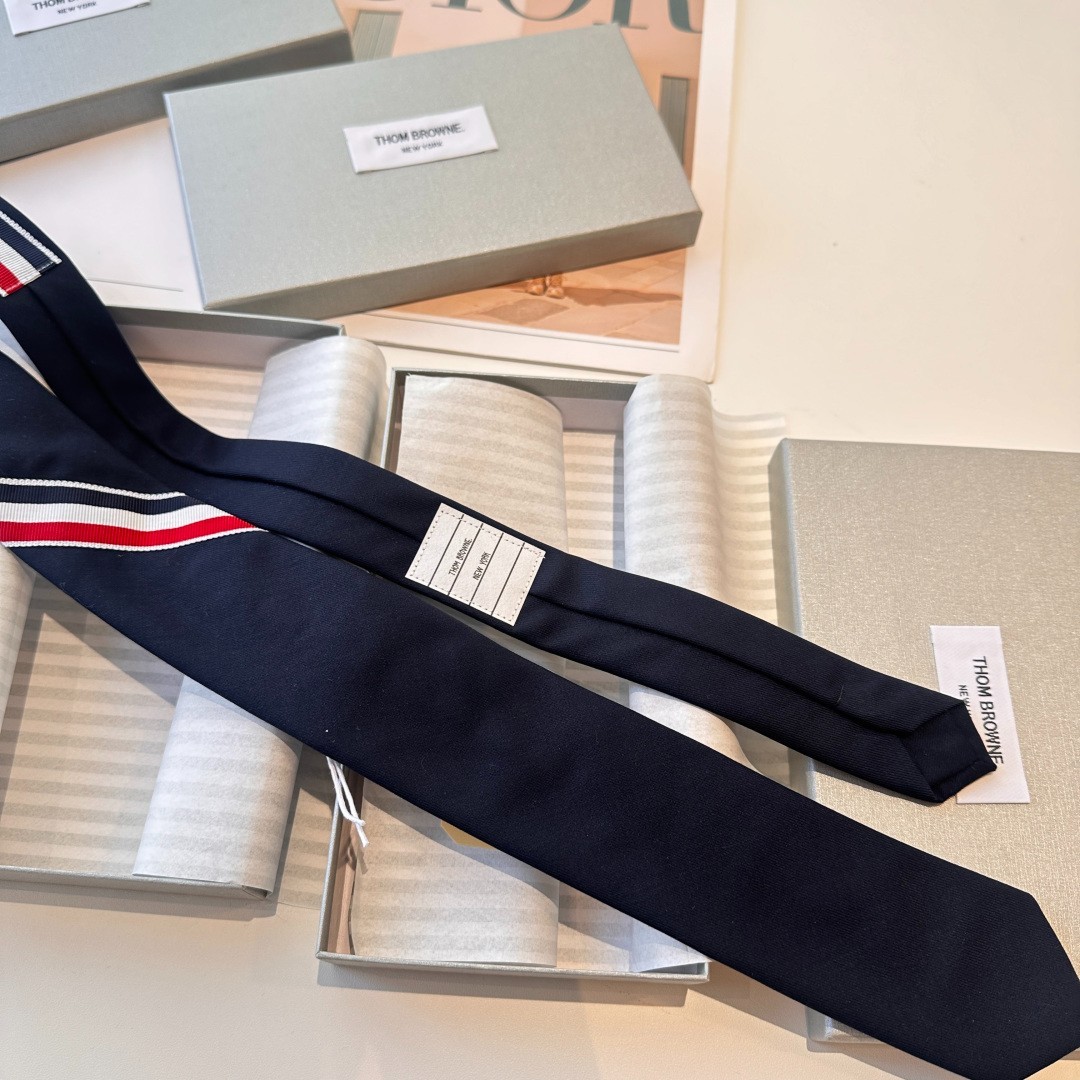 Thom Browne Men’s Wool Tie