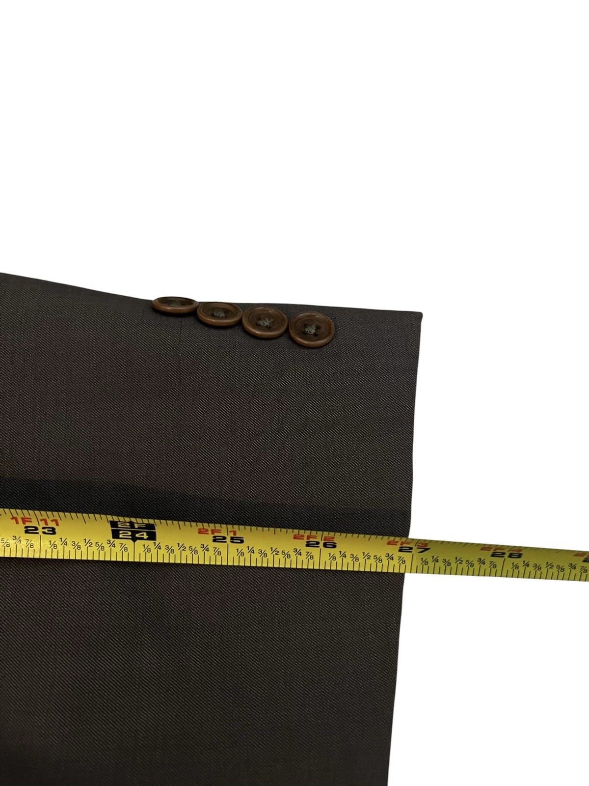 Canali Brown Wool Blazer 48R 58EU Made In Italy Sport Coat 2 Button Luxury