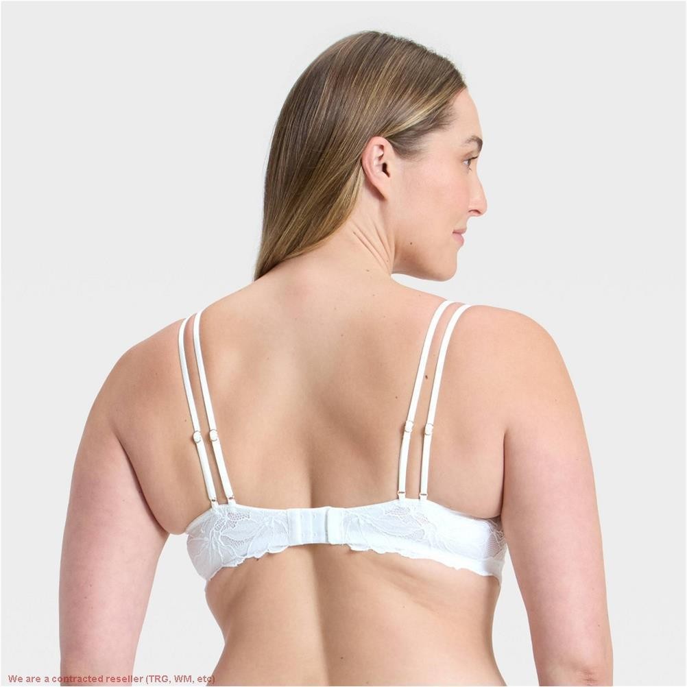 Women’s Lace Lightly Lined Demi Bra – Auden White 38B *SEE DEAL!!!*