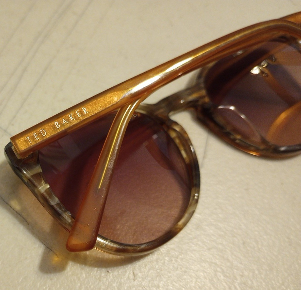 Ted Baker TB121 HONEY 53-20-140 mm Sunglasses – GOOD USED CONDITION – READ DESC.