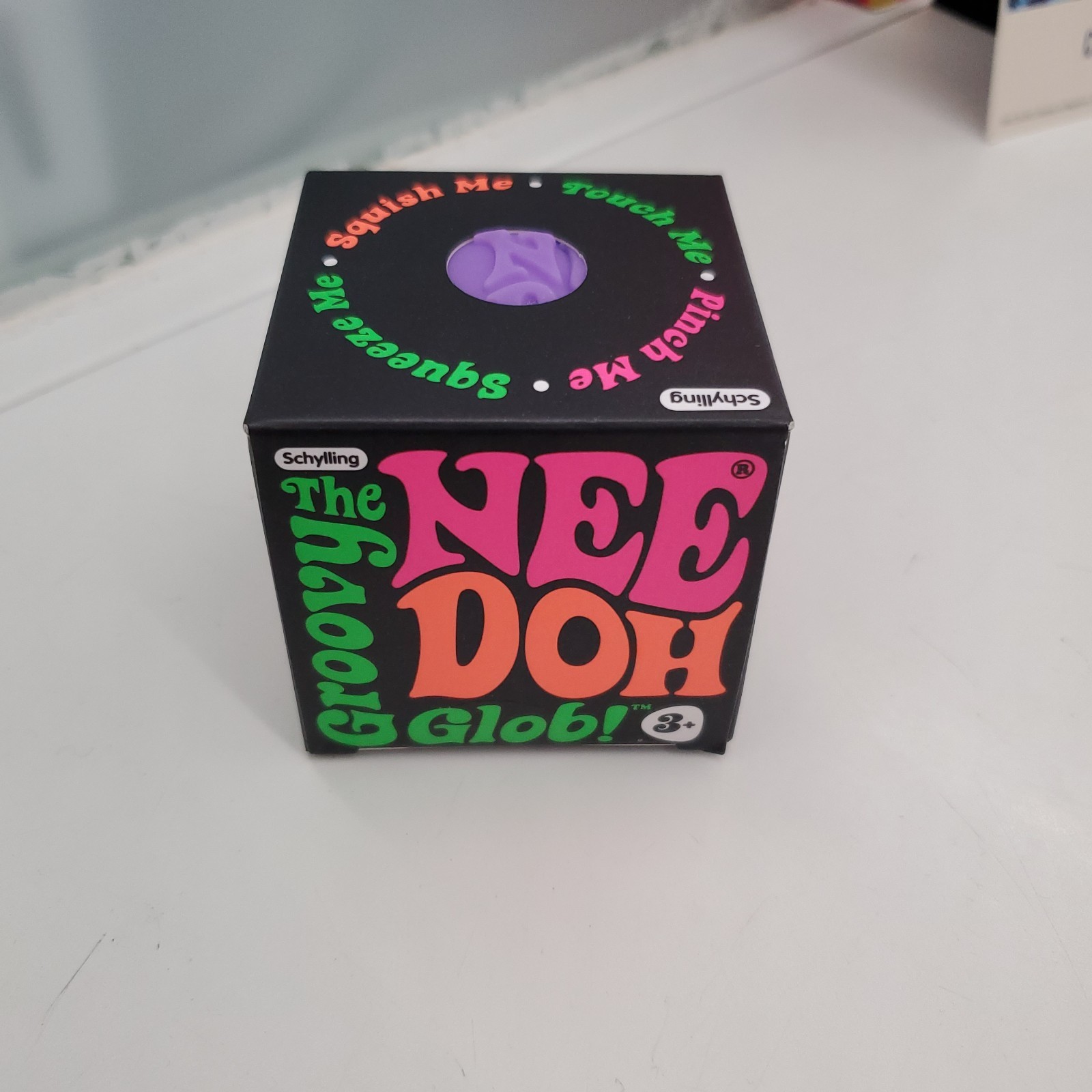 2 Purple NeeDoh Groovy Glob Squishy Toy Fidget Nee Doh Schylling