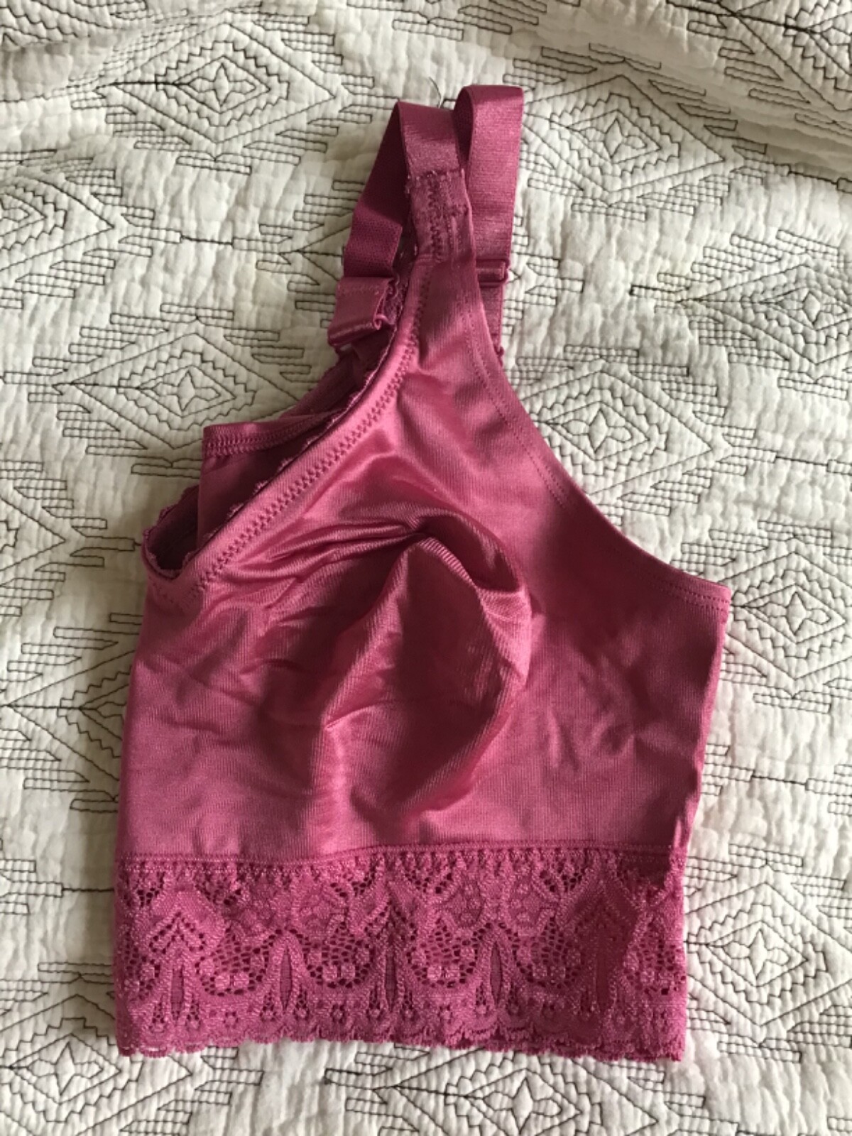 RUBY RIBBON LACE DEMIETTE #3033 NWOT