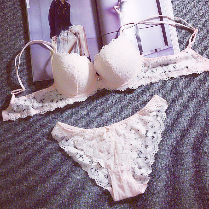 Thick Bra Lot Cup Classical Push Up Bra&Panty All Colors 32 34-38 ABC Lingerie