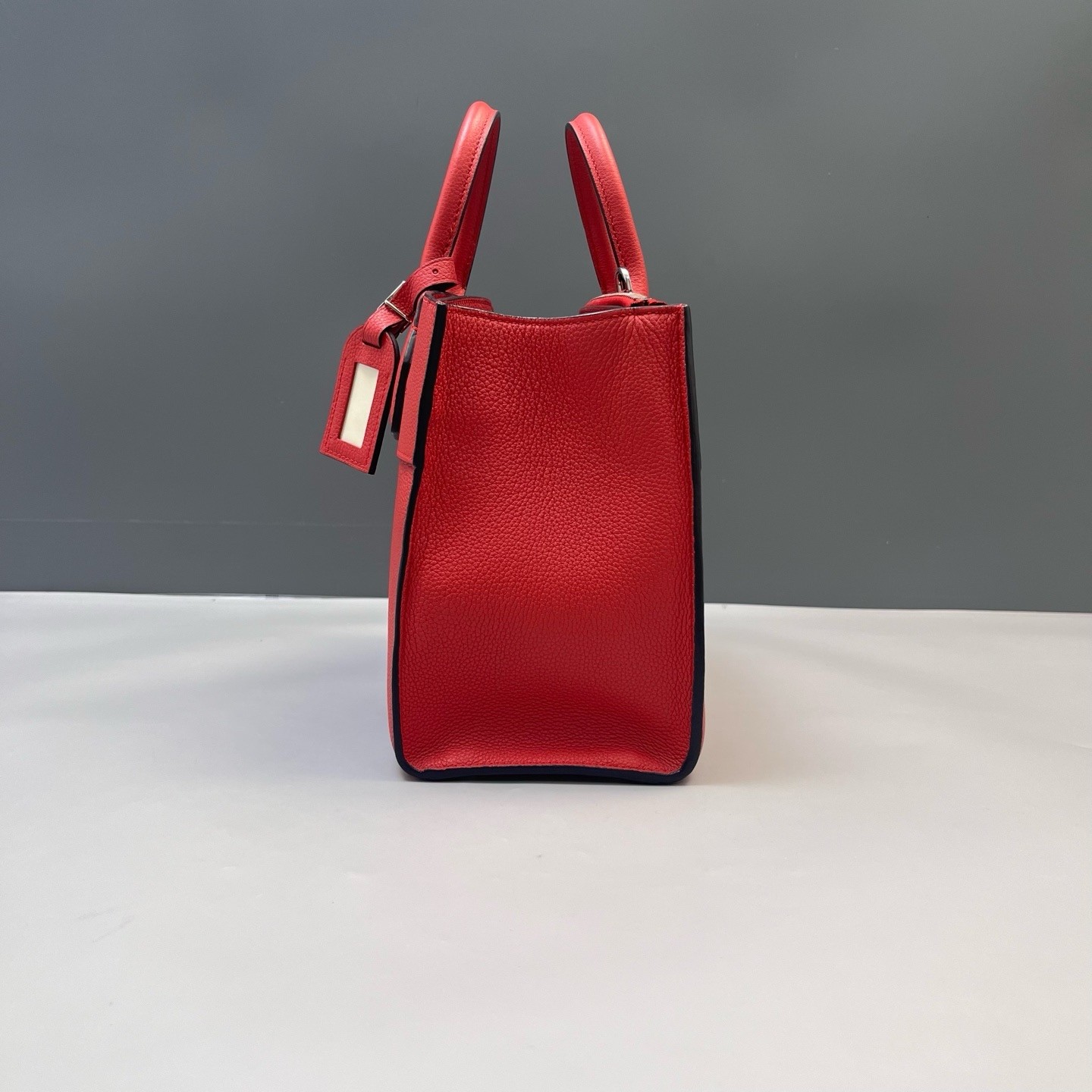 Louis Vuitton Pre-Owned Authentic Satchel Red Silver Free Tracked Shipping