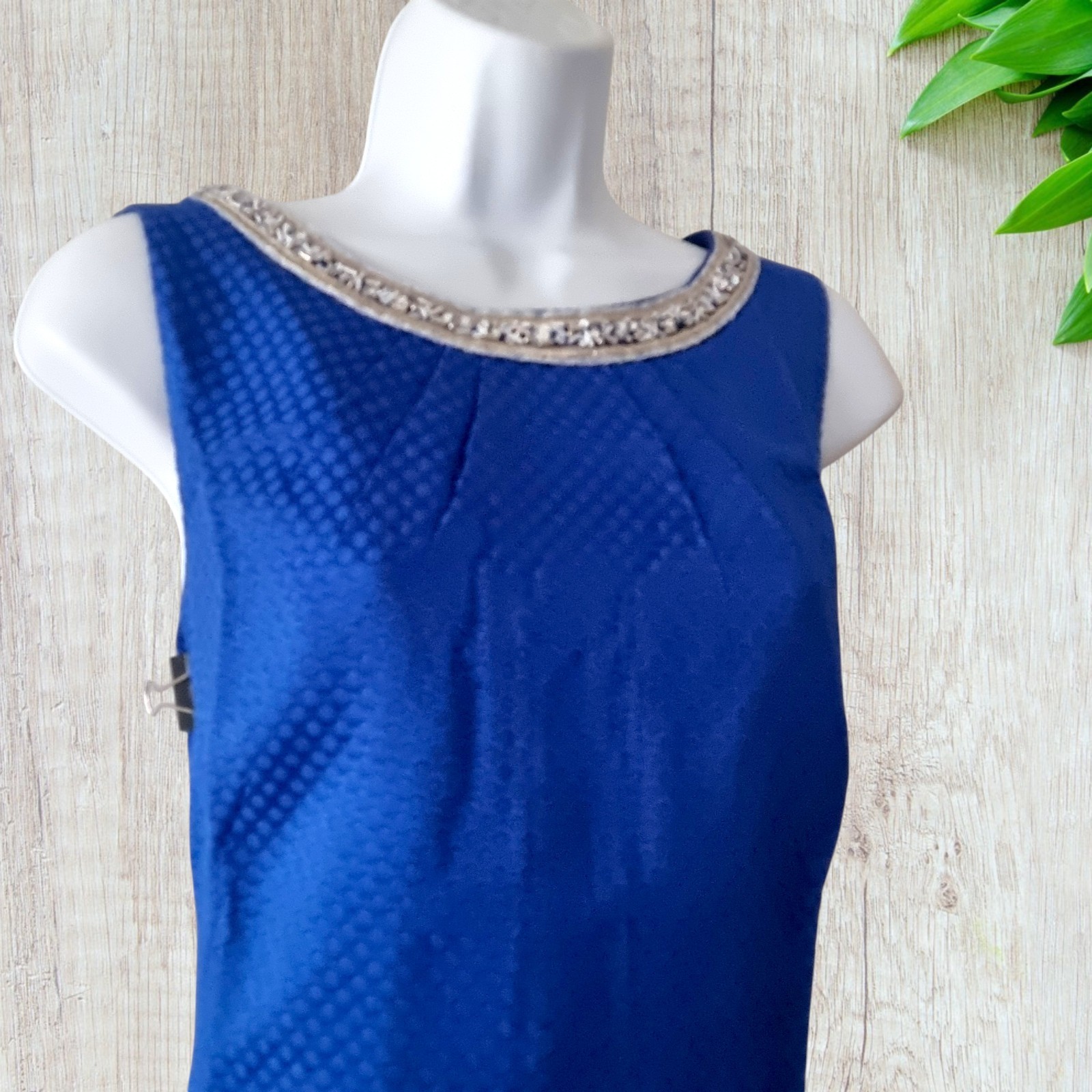 Monsoon Royal Blue Shift dress Size UK 10, Exc. Cond., RRP £99, Wedding, Formal